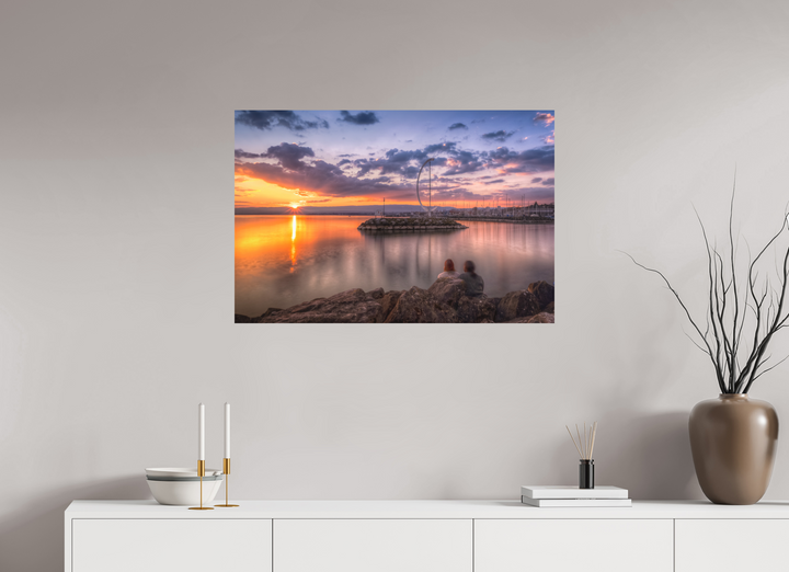 90 x 60 cm, Fuji Print Dusk's Golden Symphony
