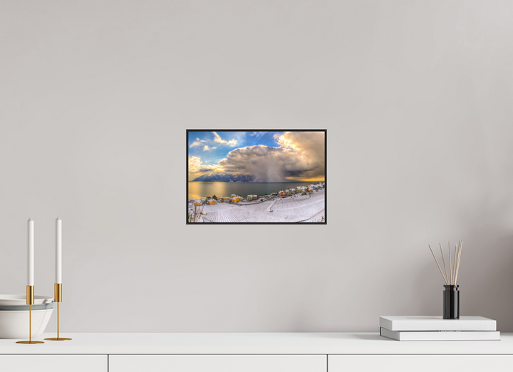 30 x 20 cm, Aluminum Floater-Framed Fuji Print on Alu-Dibond Natural Show