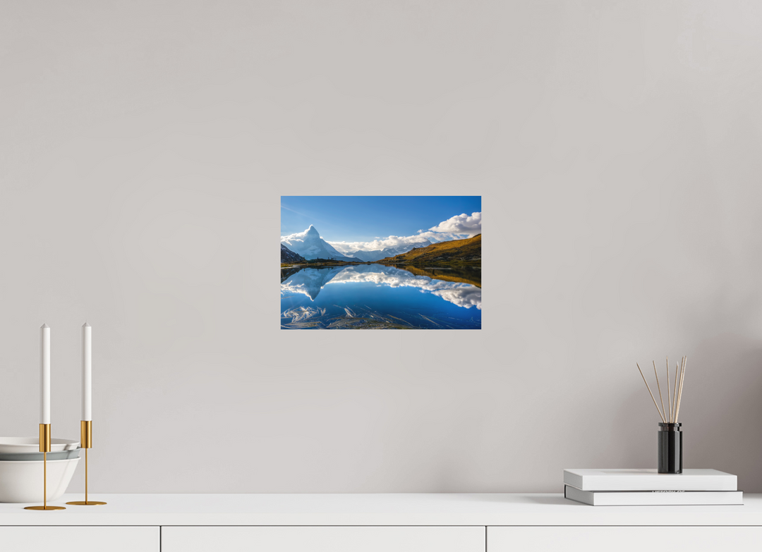 30 x 20 cm, Fuji Print Matterhorn's Mirror Image