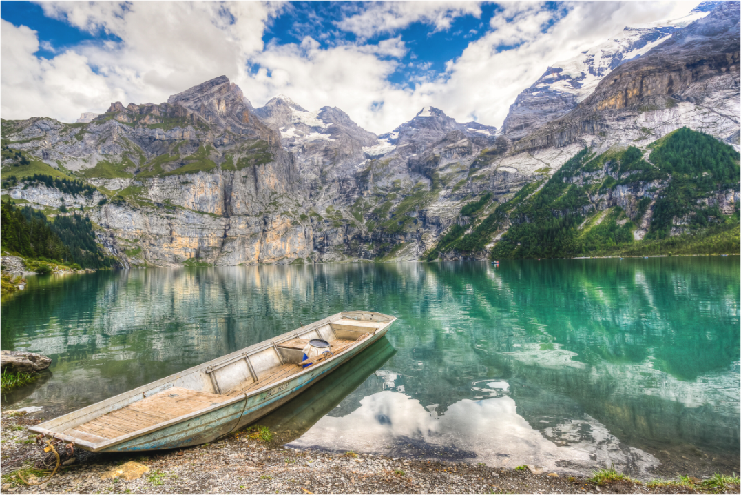 Main image Serenity at Lake Oeschinen