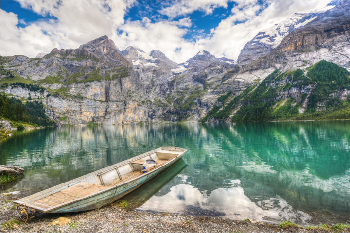 Main image Serenity at Lake Oeschinen