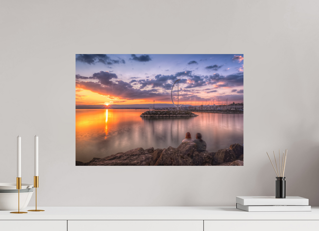 60 x 40 cm, Fuji Print Dusk's Golden Symphony