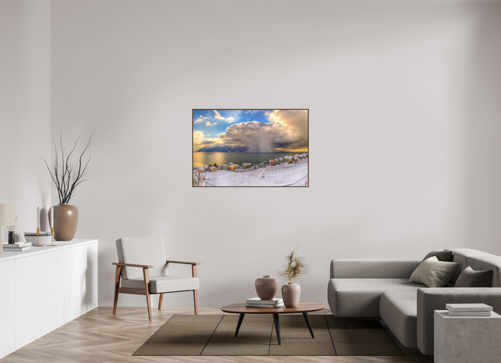 120 x 80 cm, Wood Floater-Framed Fuji Print on Alu-Dibond Natural Show