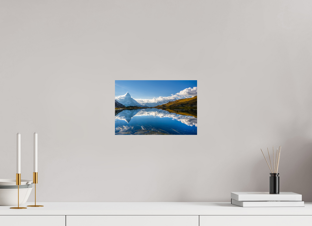 30 x 20 cm, Fine Art Baryta Print Matterhorn's Mirror Image