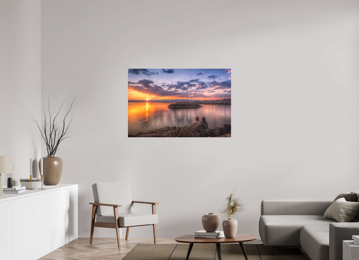 120 x 80 cm, Fuji Print Dusk's Golden Symphony