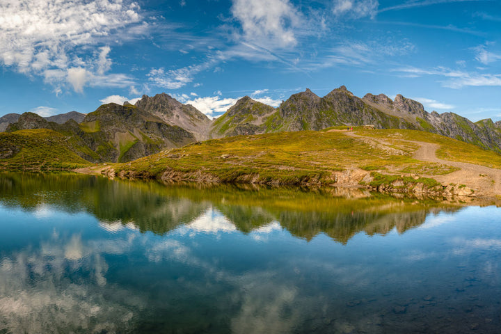 Alpine Mirror: Reflections of Pizol - St. Gallen, Switzerland