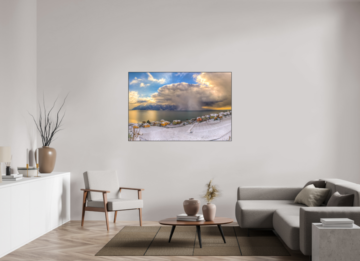 150 x 100 cm, Aluminum Floater-Framed Fuji Print on Alu-Dibond Natural Show
