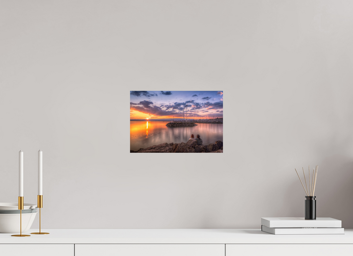 30 x 20 cm, Fine Art Baryta Print Dusk's Golden Symphony